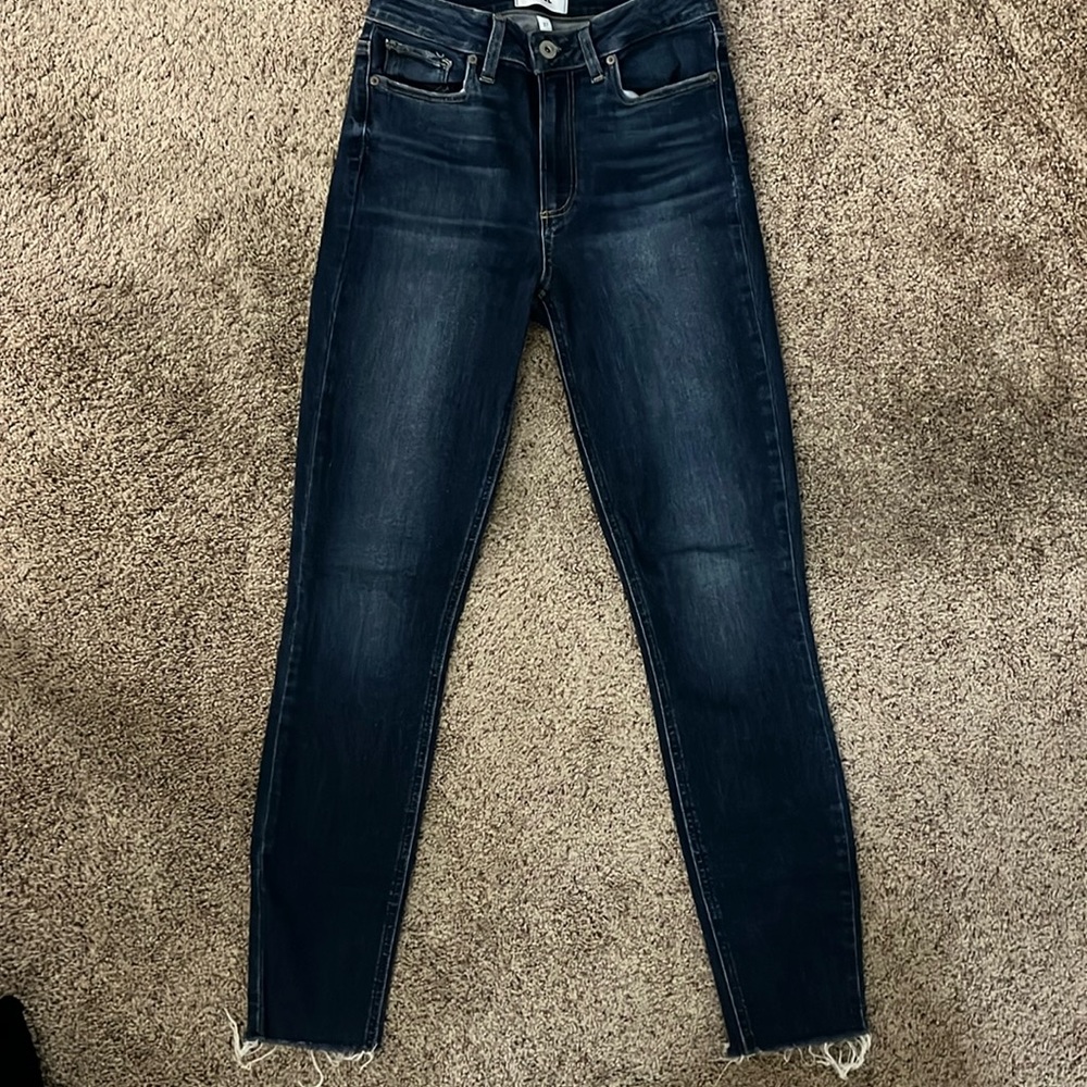 Paige high waisted skinny jeans